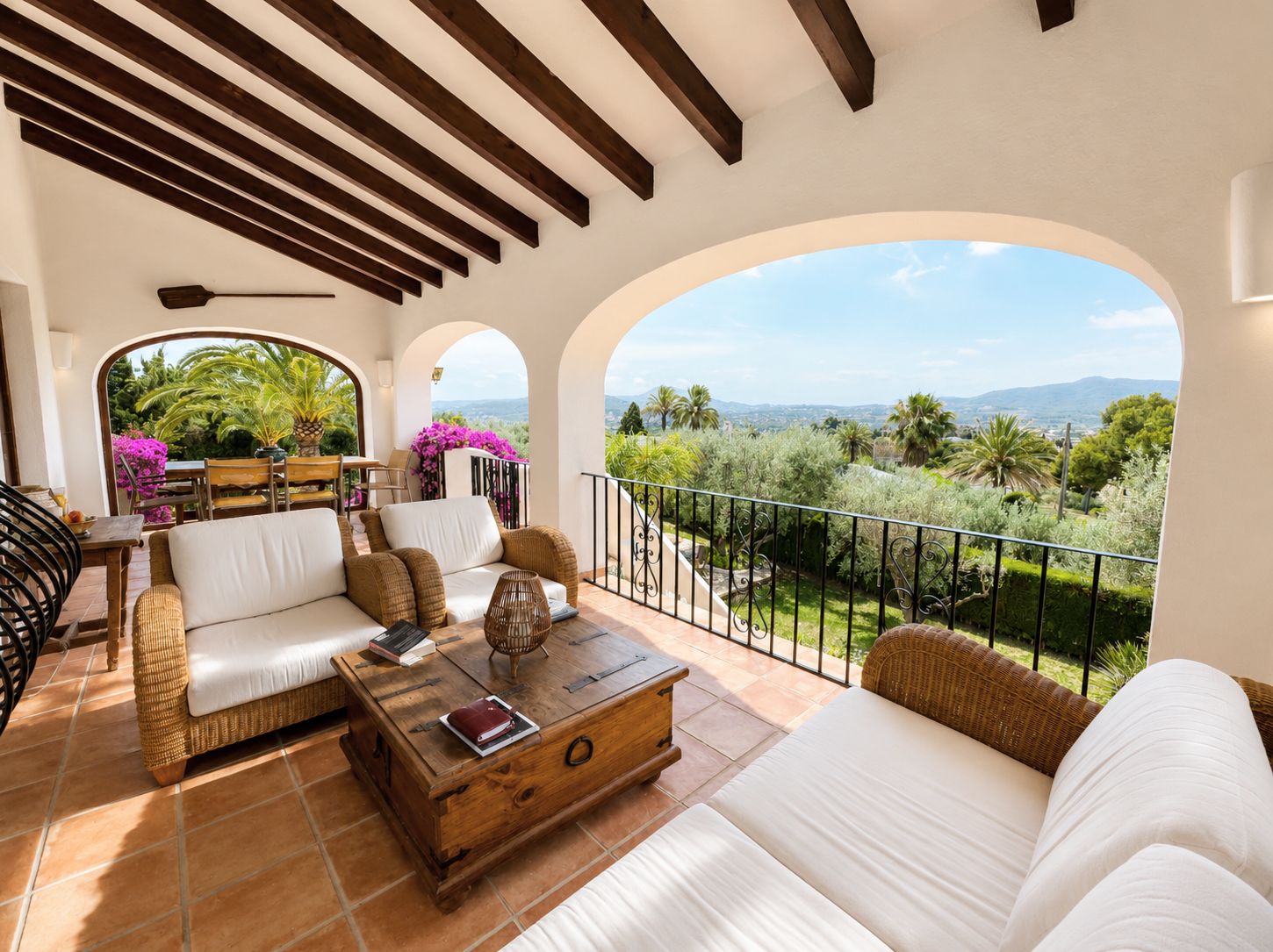 Villa traditionnelle avec vue dégagée sur la vallée au Montgó, Jávea