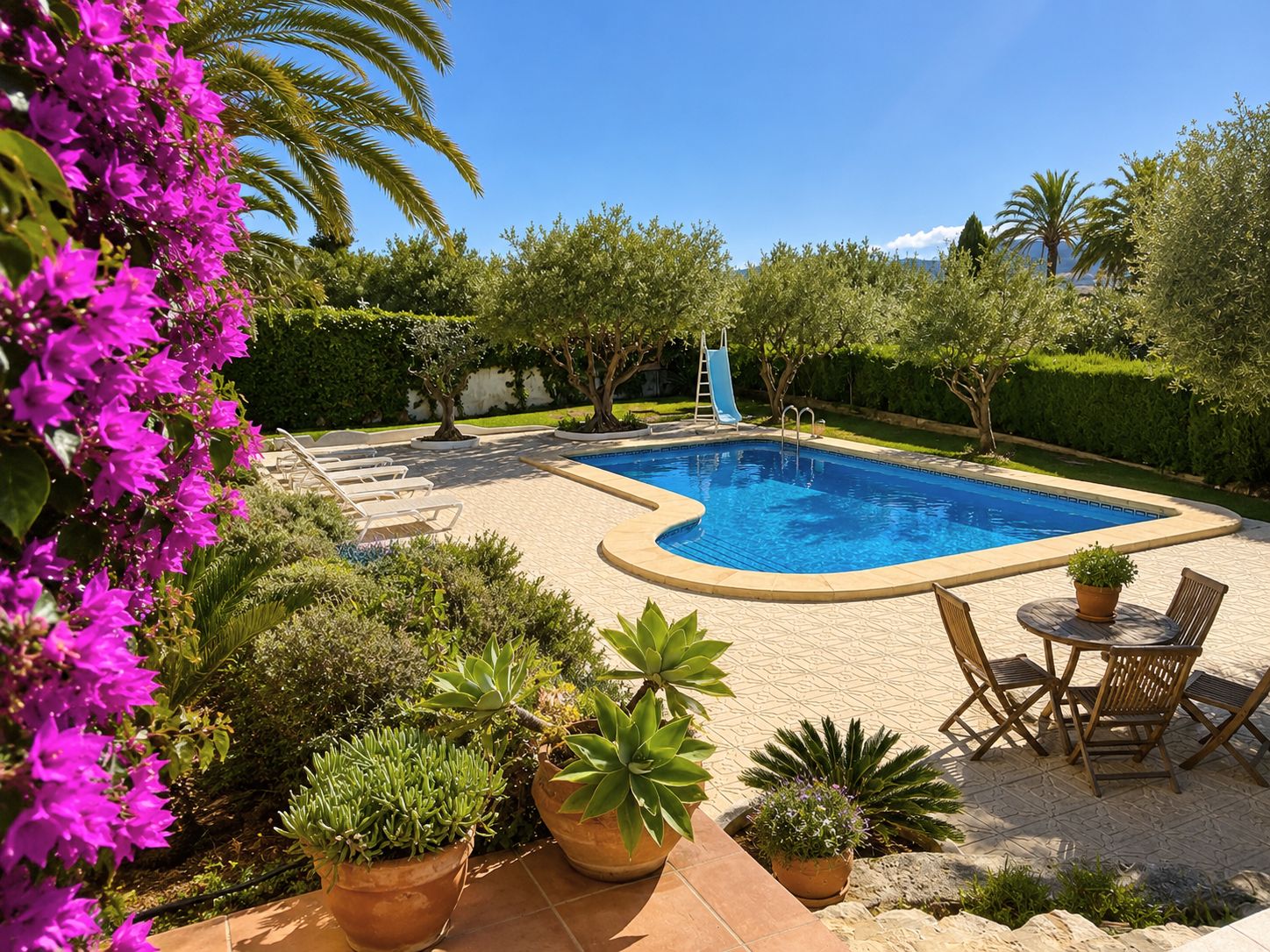 Villa traditionnelle avec vue dégagée sur la vallée au Montgó, Jávea