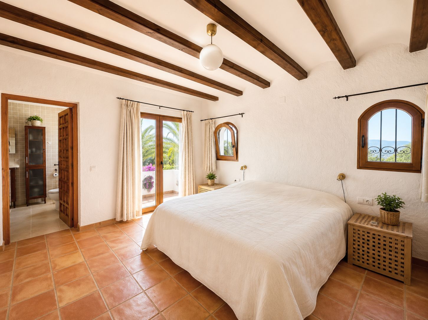 Villa traditionnelle avec vue dégagée sur la vallée au Montgó, Jávea
