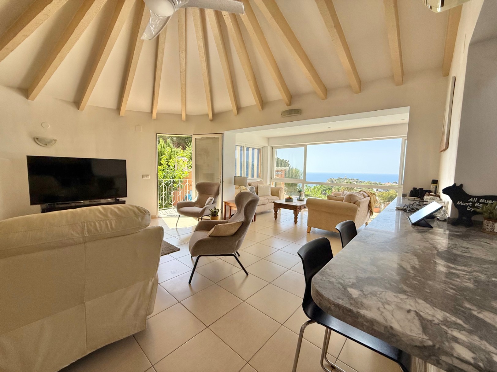 Villa with Panoramic Sea Views in Balcón al Mar, Jávea