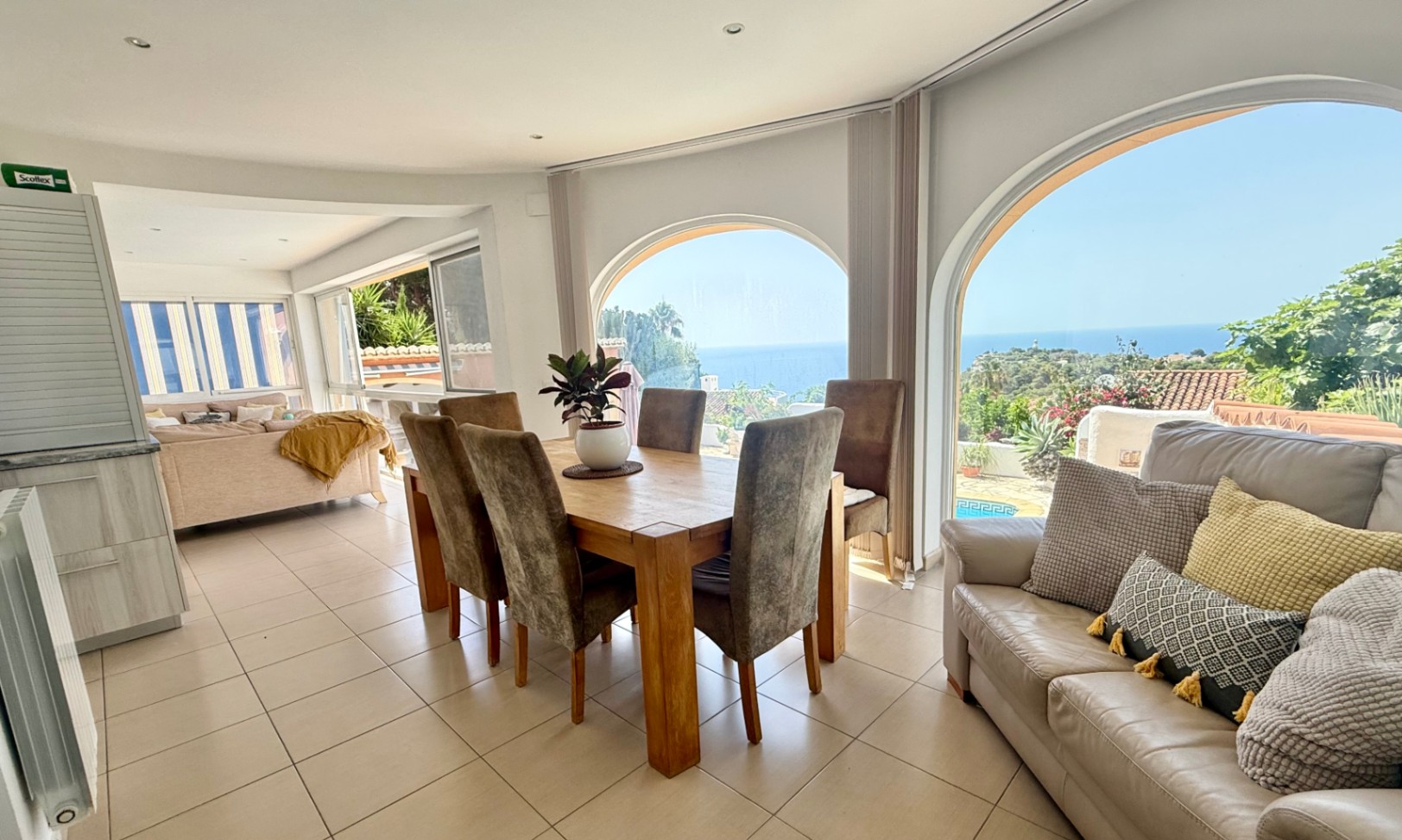 Villa with Panoramic Sea Views in Balcón al Mar, Jávea