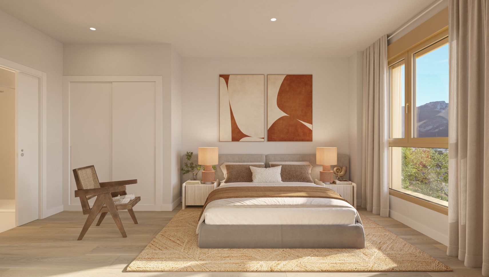 Appartement de 2 chambres avec grande terrasse à Talasa Caelus, El Verger
