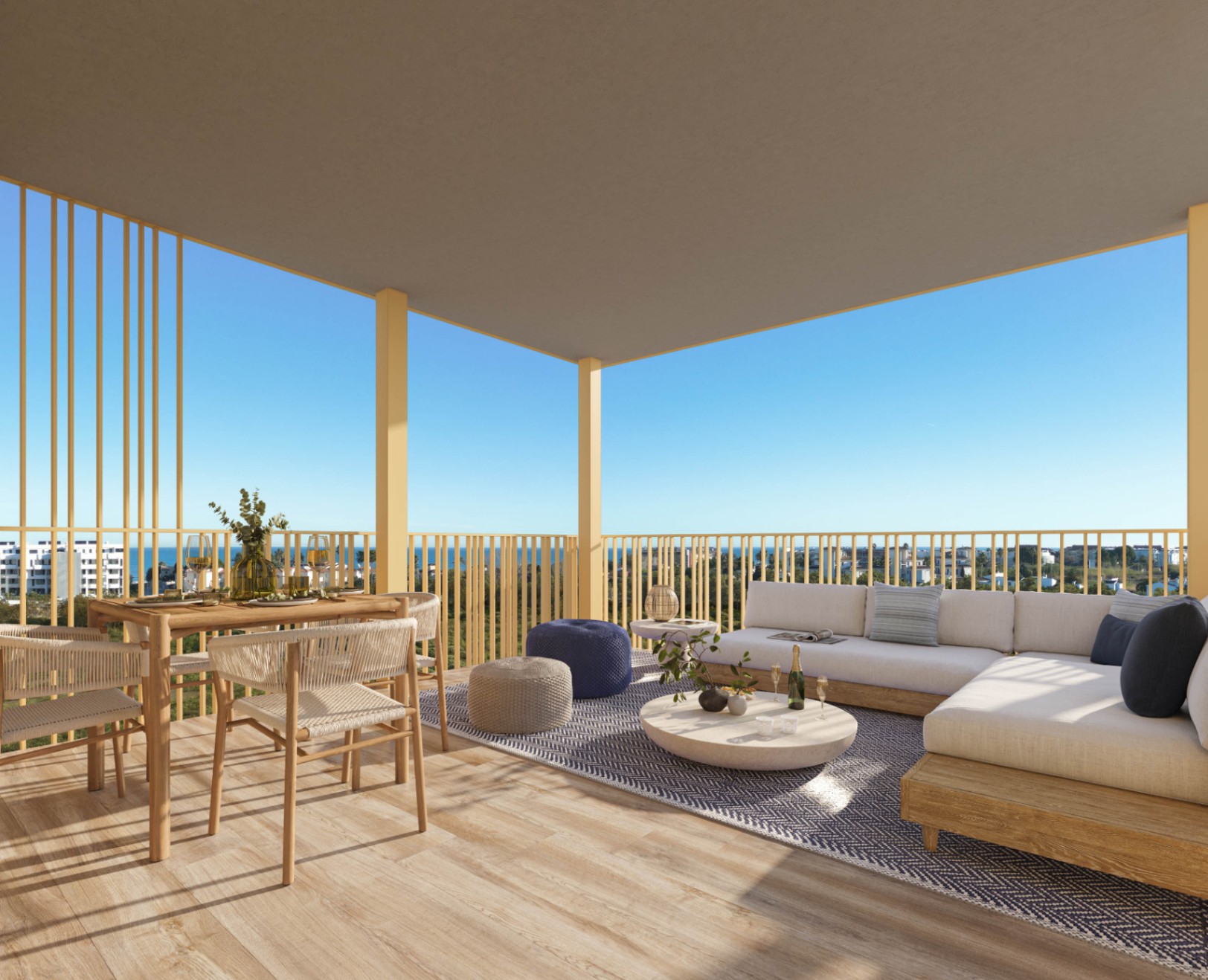 Appartement de 2 chambres avec grande terrasse à Talasa Caelus, El Verger