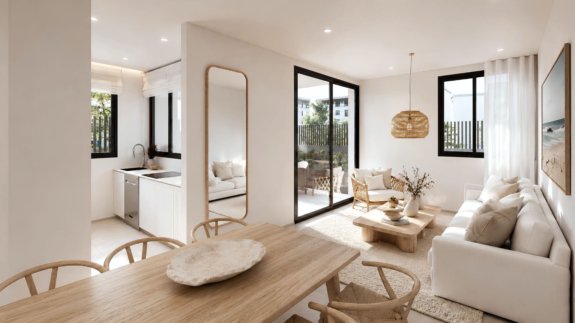 Apartamento de 2 dormitorios y 2 baños en venta en Jávea